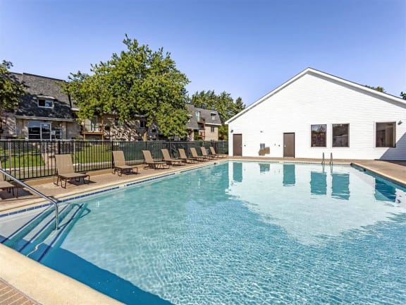 Sparkling Outdoor Pool