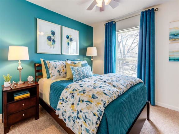 Apartment Primary Bedroom at Orion Prospect, Mount Prospect, Illinois