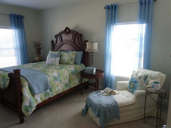 bedroom at 900 Aquca Senior Apartment in Virginia Beach