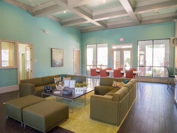 luxurious clubhouse