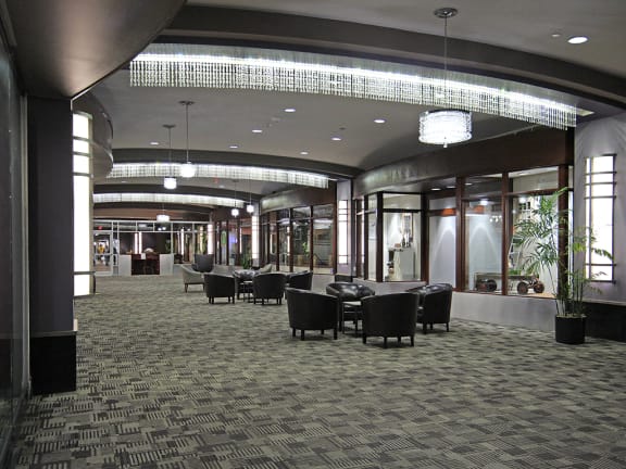 Brand New Carpeting in First Floor Common Areas at Reserve Square, Cleveland, OH