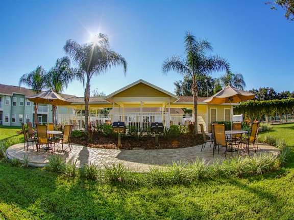 Tennis courts, sundeck, gas grill stations and swimming pool are some features of our community.