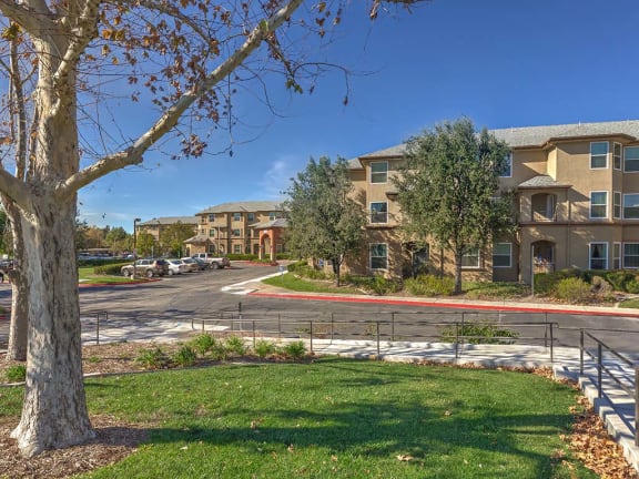 Entry to community at VINTAGE AT BOUQUET CANYON, Santa Clarita, CA