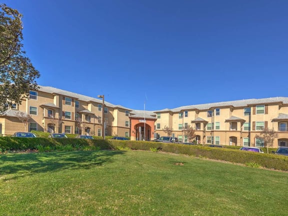 Grass area below community at VINTAGE AT BOUQUET CANYON, Santa Clarita, 95405