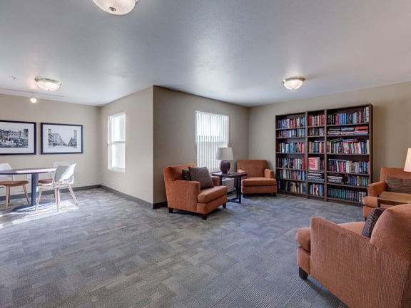 Check out a book at VINTAGE AT BOUQUET CANYON, California