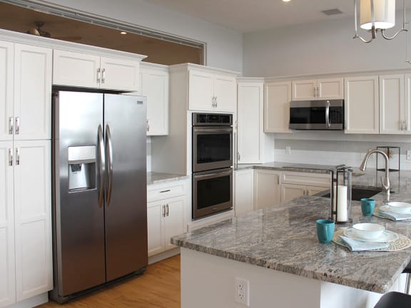 Double oven (most suites) at Residences at Halle, Cleveland, OH, 44113
