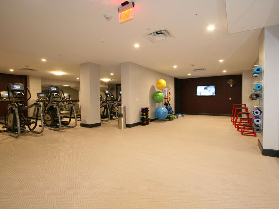 Fitness Center 2 at The Citizens Apartments in Columbus OH