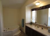 Thumbnail 8 of 21 - Master Bathroom With Tub at Heritage Oaks Rental Homes in Lincoln, NE