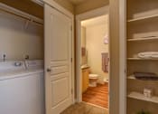 Thumbnail 29 of 37 - In-Home Washer/Dryer and Storage at Commons at Timber Creek, Oregon