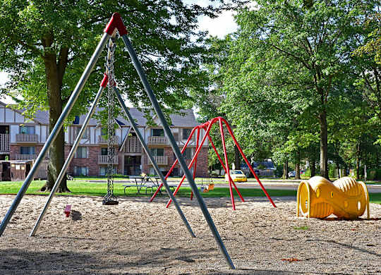 Swing Set at Woodland Place, Michigan, 48640