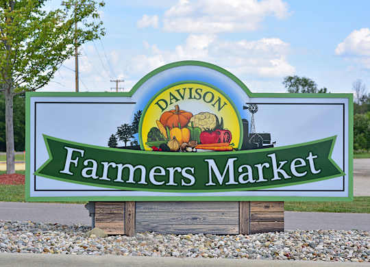 Farmer's Market In Neighborhood at Windsor Place, Michigan, 48423
