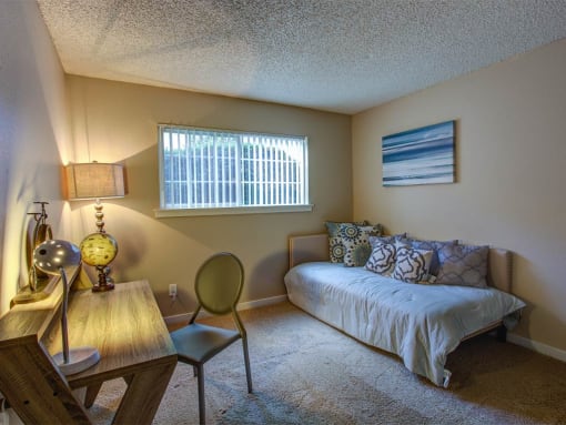 Cozy Bedrooms at Commons at Timber Creek, Portland