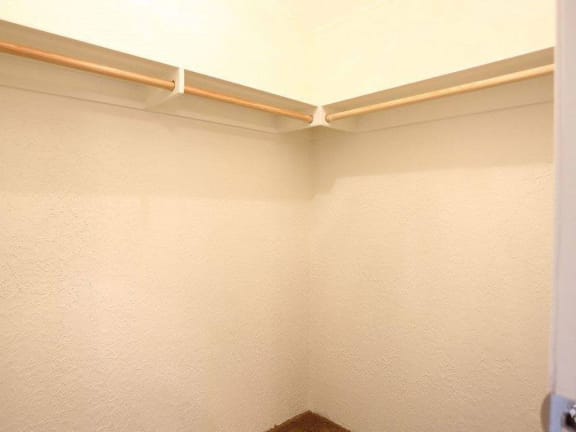 Master Bedroom Walk-In Closet at Heritage Oaks Rental Homes in Lincoln, NE