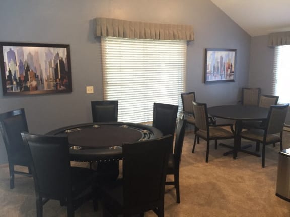 Game Room at Nicolet Highlands Apartments 55+, DePere