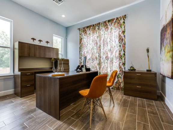 Large Leasing Office at CLEAR Property Management , The Lookout at Comanche Hill Apartments, San Antonio, Texas
