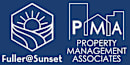 The image features two logos, one on the left with a sun and waves design, and another on the right with the acronym "PMA" standing for Property Management Associates.