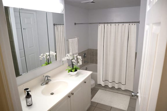 The Bay Club renovated bathroom 1