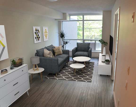 Renovated Living Room