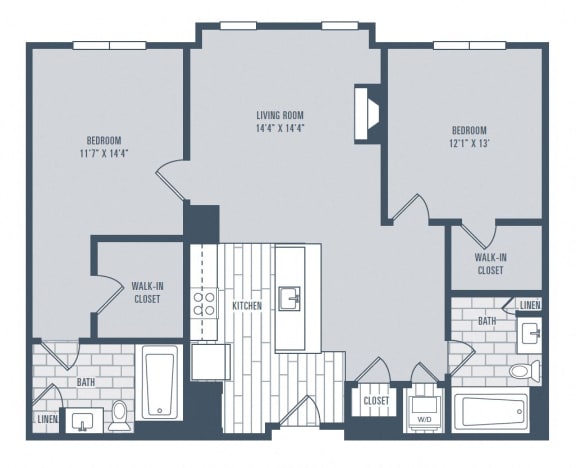 Quinn 35 B2E  floor plan