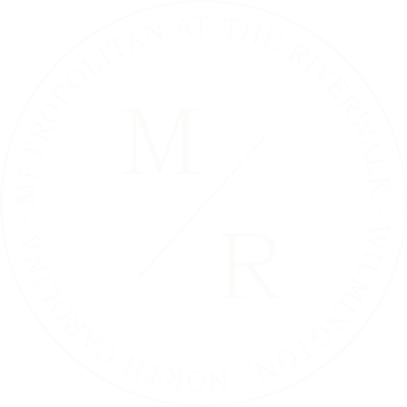 the logo for the metropolitan at the riverwalk at Metropolitan at the Riverwalk, Wilmington, NC