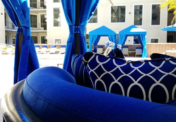 Poolside Lounge Area