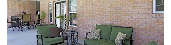 Poolside Patio at Arbours at Fort King, Dade City