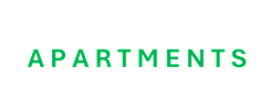 The word "APARMENTS" is displayed in green text.
