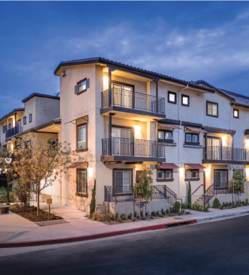 Street View of Apartment Building-Parque Vista, Los Angeles, CA