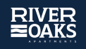 the logo for river oaks apartments