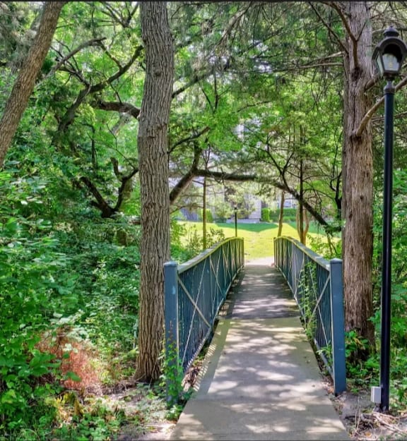 Walking Trail  at Seven Oaks Apts, Garland, TX