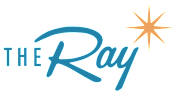 A logo with a star and the text "The Ray".