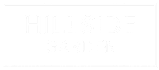 A sign that says Hillside Garden.