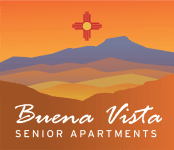 the logo or sign for the church senior apartments