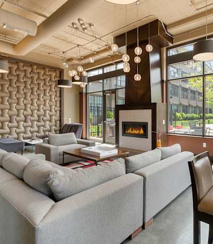 Clubroom at Buzza Lofts of Uptown, Minnesota, 55408