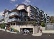 Thumbnail 1 of 31 - Building exterior area at Commons at Sylvan Canyon Apartments, Portland, 97221