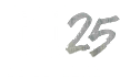 A green poster with the text "Level 25 at the Curve by Picerne" written on it.