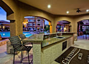Thumbnail 6 of 27 - Gazebo with Bar at Apartments Near Las Vegas Motor Speedway