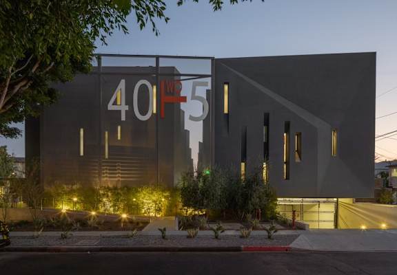 Exterior In Night  at Lido Apartments - 4025 Grandview, Culver City, 90066
