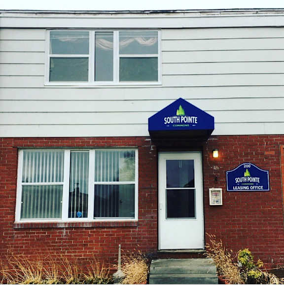 leasing office awning
