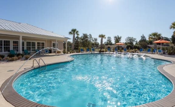 take a dip in our resort style pool