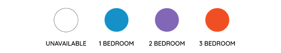 Map legend for Interactive Property Map