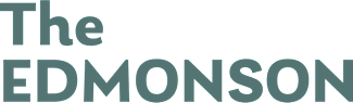 The image displays the text "The EDMONSON" in large, bold letters.