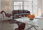 Thumbnail 1 of 8 - Modern Living Room at The DeSoto Apartments, Washington, DC 20005