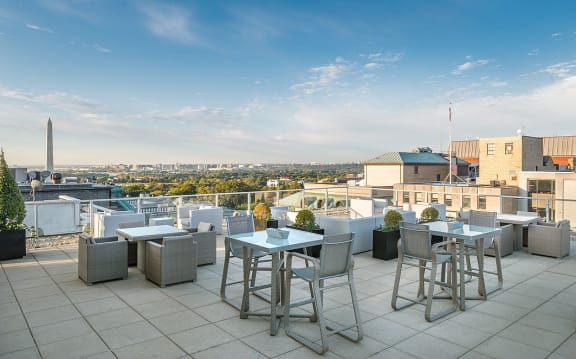 One-of-a-kind rooftop views at The Woodward Building Apartments, District of Columbia