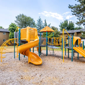 our apartments have a playground for kids to play
