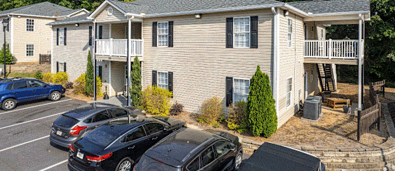 our apartments offer a parking lot