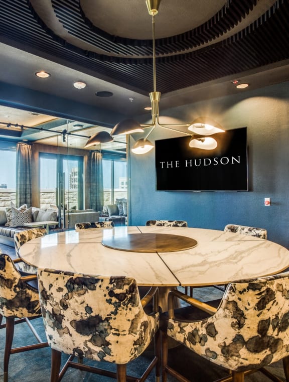 The Hudson Clubhouse Lounge