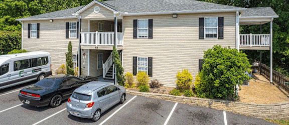 our apartments offer a parking lot for your car