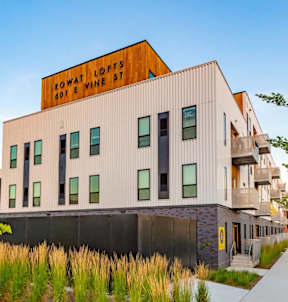 Building Exterior at Rowat Lofts, Des Moines, IA 50309