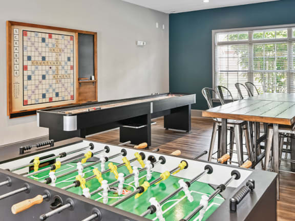 the preserve at ballantyne commons game room